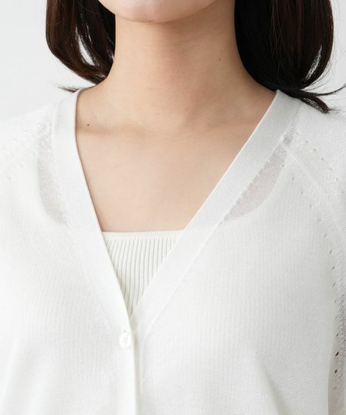 Leilian / レリアン カーディガン・ボレロ | 【店舗人気】シアードルマンカーディガン | 詳細13
