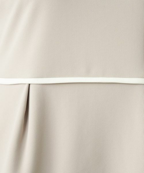 Leilian / レリアン ドレス | ライン配色ワンピ−ス | 詳細15