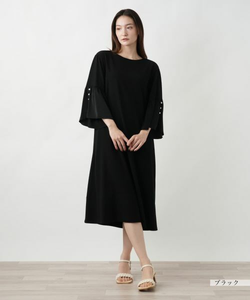 Leilian / レリアン ドレス | 【店舗人気】フレスリーブワンピ−ス | 詳細1