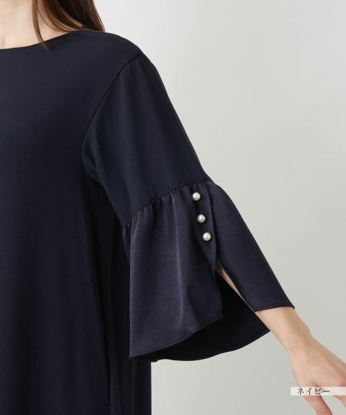 Leilian / レリアン ドレス | 【店舗人気】フレスリーブワンピ−ス | 詳細13