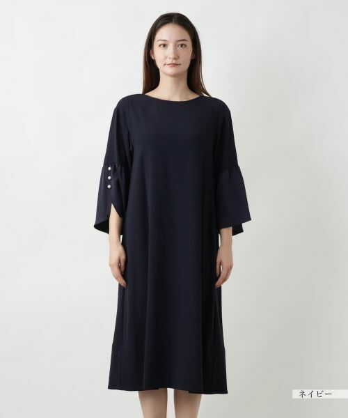 Leilian / レリアン ドレス | 【店舗人気】フレスリーブワンピ−ス | 詳細7