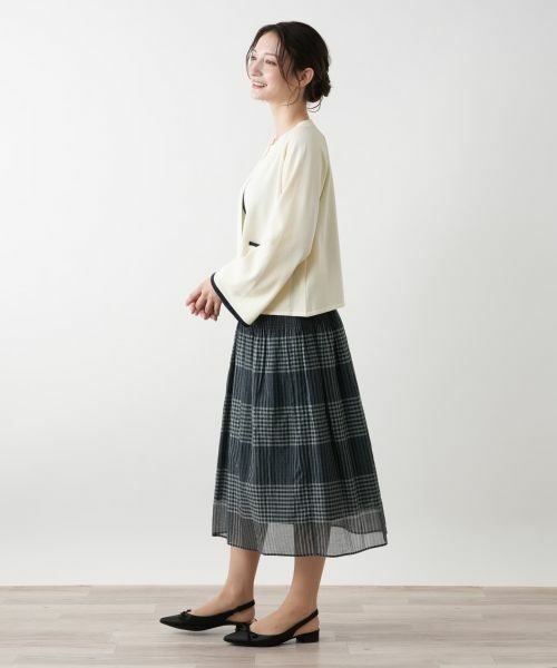 Leilian / レリアン カーディガン・ボレロ | ケープ風カーディガン | 詳細2