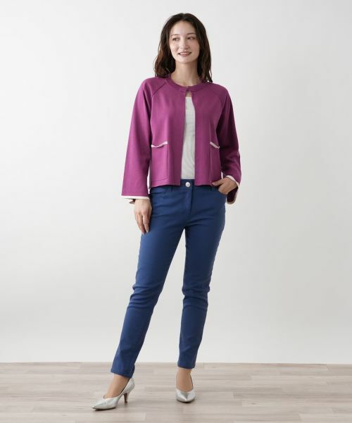 Leilian / レリアン カーディガン・ボレロ | ケープ風カーディガン | 詳細4