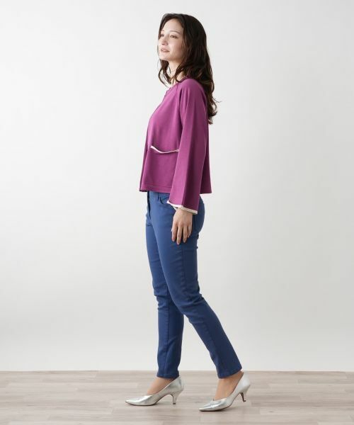 Leilian / レリアン カーディガン・ボレロ | ケープ風カーディガン | 詳細5