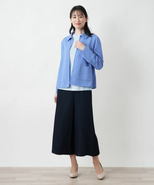 Leilian / レリアン テーラードジャケット | ジップアップジャケット | 詳細1