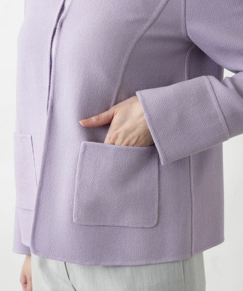 Leilian / レリアン テーラードジャケット | ジップアップジャケット | 詳細15