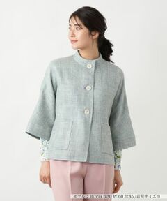 Leilian / レリアン テーラードジャケット | ノーカラージャケット【STEFANONI】