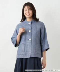 Leilian / レリアン テーラードジャケット | ノーカラージャケット【STEFANONI】