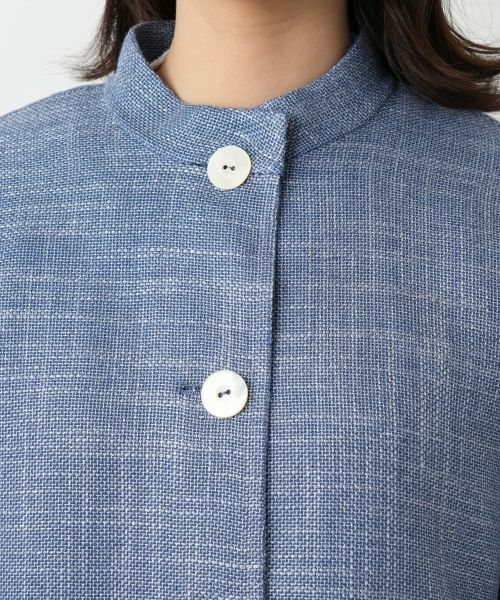 Leilian / レリアン テーラードジャケット | ノーカラージャケット【STEFANONI】 | 詳細10