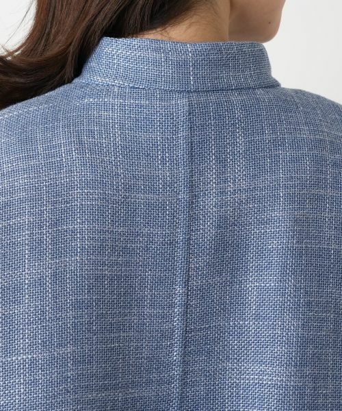 Leilian / レリアン テーラードジャケット | ノーカラージャケット【STEFANONI】 | 詳細11