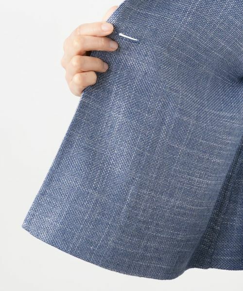 Leilian / レリアン テーラードジャケット | ノーカラージャケット【STEFANONI】 | 詳細15