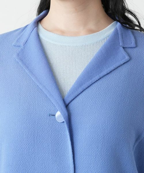 Leilian / レリアン テーラードジャケット | ロングニットジャケット | 詳細11
