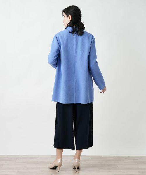 Leilian / レリアン テーラードジャケット | ロングニットジャケット | 詳細7