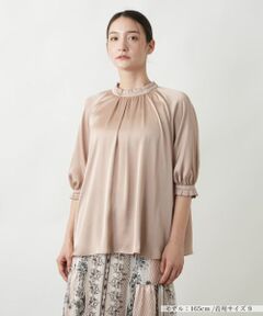 Leilian / レリアン シャツ・ブラウス | 【店舗人気】フリルネックブラウス