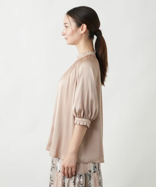 Leilian / レリアン シャツ・ブラウス | 【店舗人気】フリルネックブラウス | 詳細11