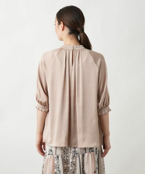 Leilian / レリアン シャツ・ブラウス | 【店舗人気】フリルネックブラウス | 詳細12