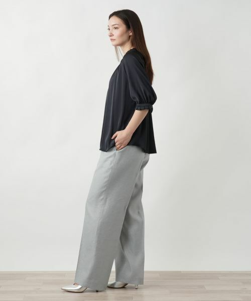 Leilian / レリアン シャツ・ブラウス | 【店舗人気】フリルネックブラウス | 詳細2