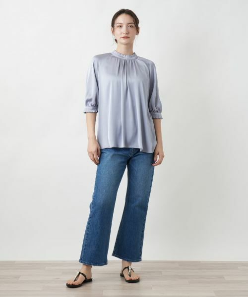 Leilian / レリアン シャツ・ブラウス | 【店舗人気】フリルネックブラウス | 詳細4