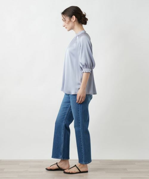 Leilian / レリアン シャツ・ブラウス | 【店舗人気】フリルネックブラウス | 詳細5