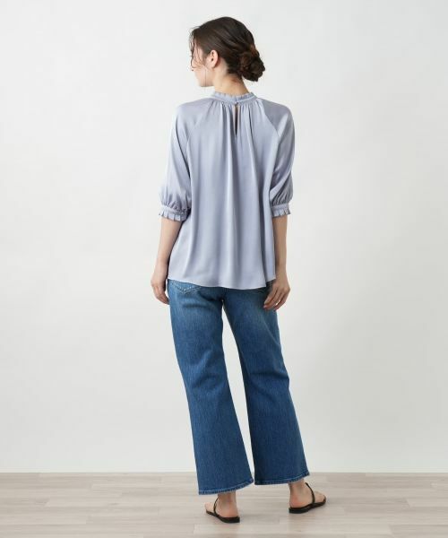 Leilian / レリアン シャツ・ブラウス | 【店舗人気】フリルネックブラウス | 詳細6
