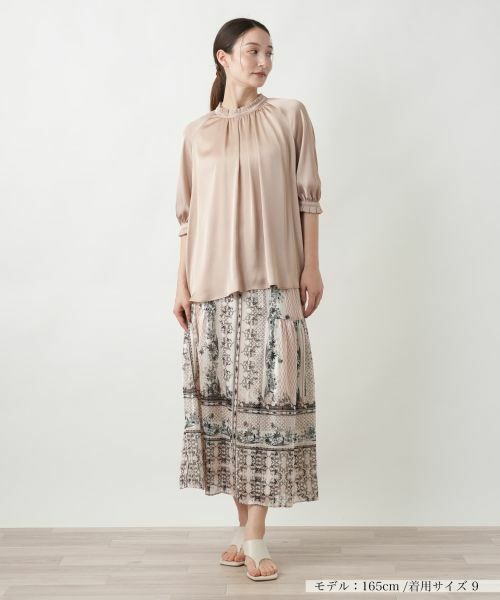 Leilian / レリアン シャツ・ブラウス | 【店舗人気】フリルネックブラウス | 詳細7