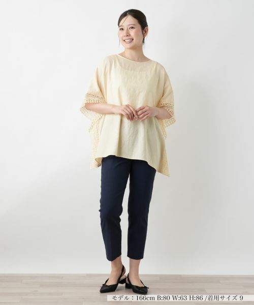 Leilian / レリアン シャツ・ブラウス | レースボクシーブラウス | 詳細1