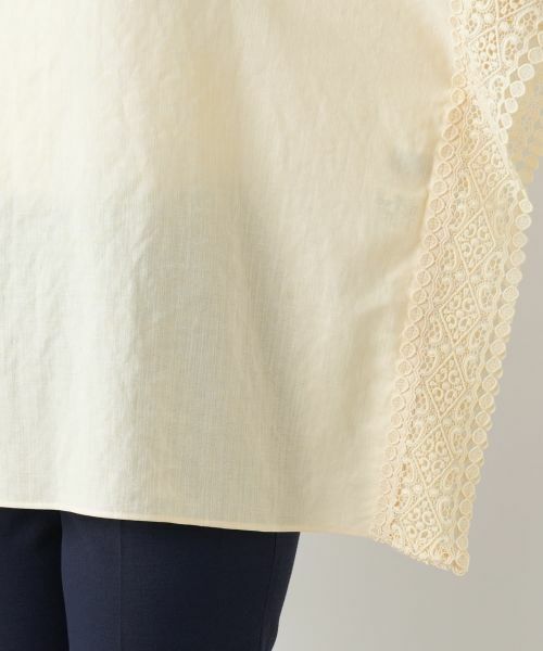 Leilian / レリアン シャツ・ブラウス | レースボクシーブラウス | 詳細10