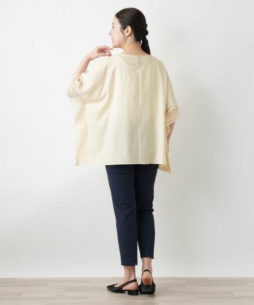 Leilian / レリアン シャツ・ブラウス | レースボクシーブラウス | 詳細3