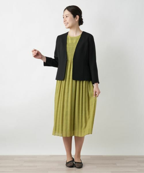 Leilian / レリアン テーラードジャケット | ノーカラージャケット【セレモニー】 | 詳細1