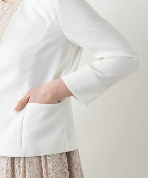 Leilian / レリアン テーラードジャケット | ノーカラージャケット【セレモニー】 | 詳細13