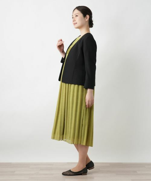 Leilian / レリアン テーラードジャケット | ノーカラージャケット【セレモニー】 | 詳細2