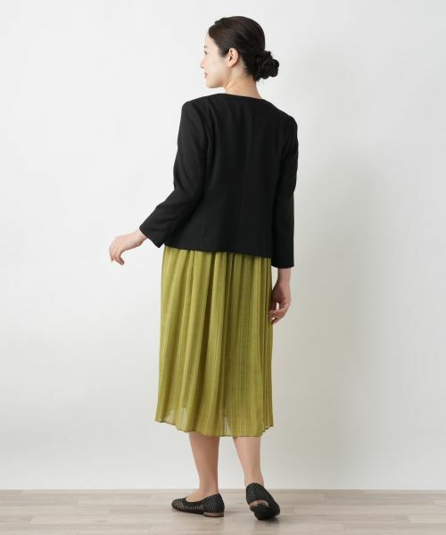 Leilian / レリアン テーラードジャケット | ノーカラージャケット【セレモニー】 | 詳細3