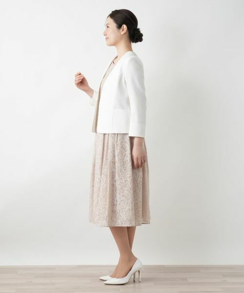 Leilian / レリアン テーラードジャケット | ノーカラージャケット【セレモニー】 | 詳細5