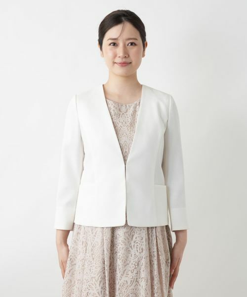 Leilian / レリアン テーラードジャケット | ノーカラージャケット【セレモニー】 | 詳細7