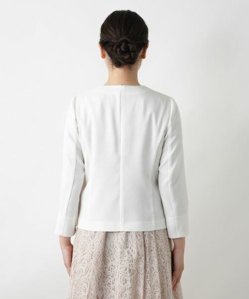 Leilian / レリアン テーラードジャケット | ノーカラージャケット【セレモニー】 | 詳細9
