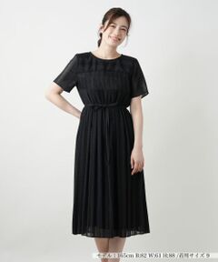 Leilian / レリアン ドレス | プリーツ切替ワンピース