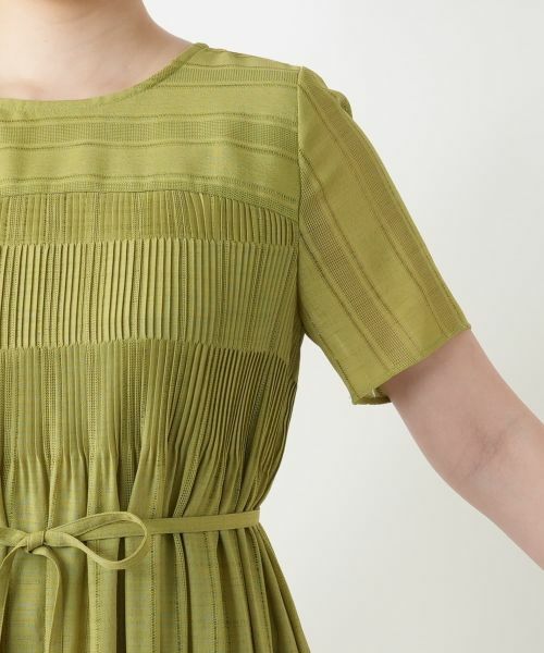 Leilian / レリアン ドレス | プリーツ切替ワンピース | 詳細10