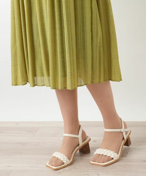 Leilian / レリアン ドレス | プリーツ切替ワンピース | 詳細11