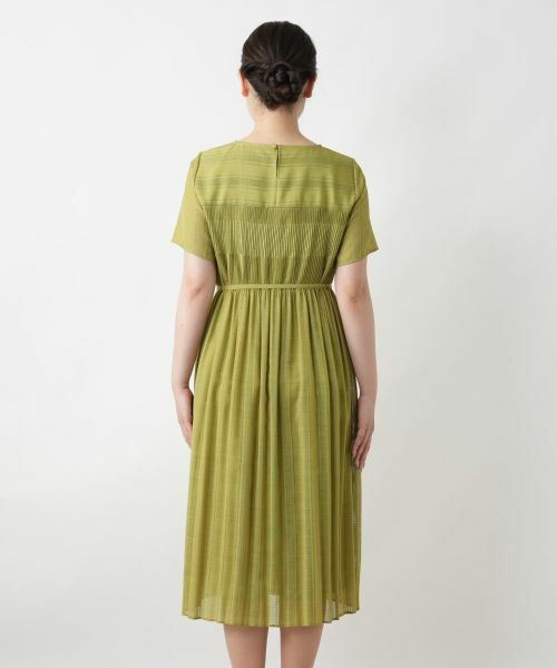 Leilian / レリアン ドレス | プリーツ切替ワンピース | 詳細7