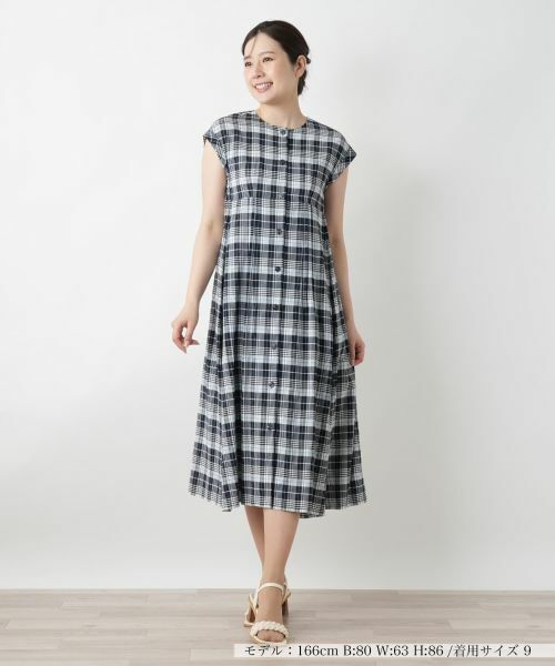 Leilian / レリアン ドレス | チェックワンピース | 詳細1