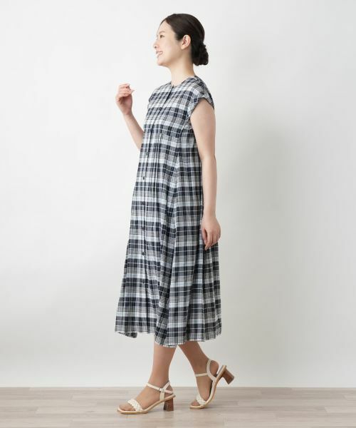 Leilian / レリアン ドレス | チェックワンピース | 詳細2
