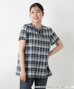 Leilian / レリアン シャツ・ブラウス | チェックブラウス