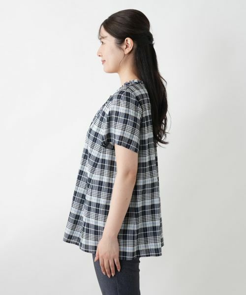 Leilian / レリアン シャツ・ブラウス | チェックブラウス | 詳細5