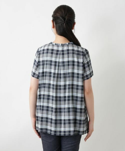 Leilian / レリアン シャツ・ブラウス | チェックブラウス | 詳細6