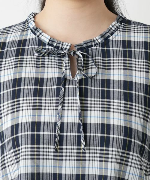 Leilian / レリアン シャツ・ブラウス | チェックブラウス | 詳細7