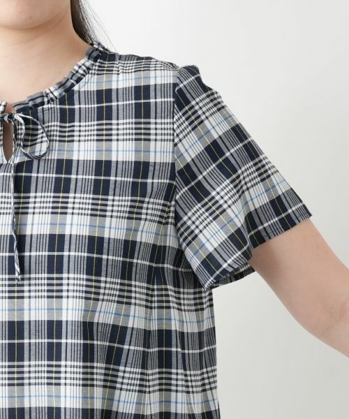 Leilian / レリアン シャツ・ブラウス | チェックブラウス | 詳細9