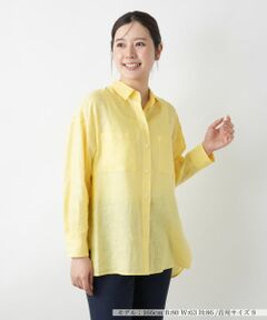 Leilian / レリアン シャツ・ブラウス | 麻ブラウス