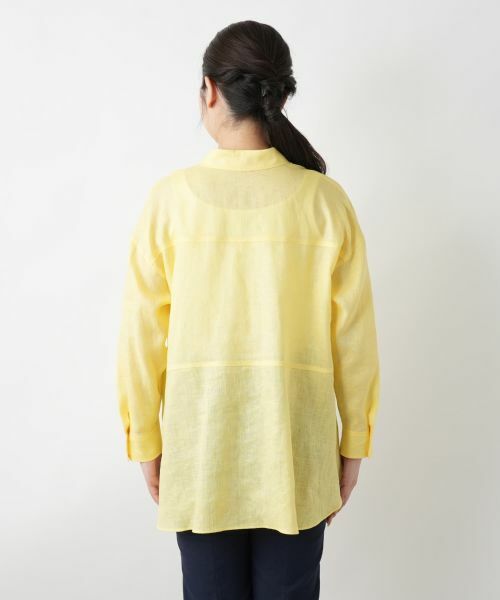 Leilian / レリアン シャツ・ブラウス | 麻ブラウス | 詳細12