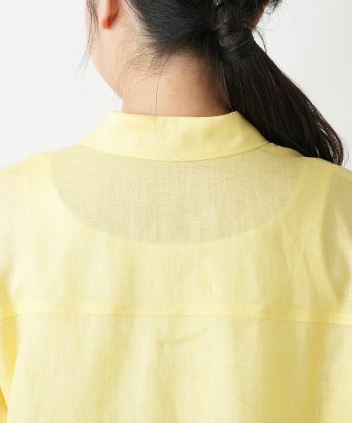 Leilian / レリアン シャツ・ブラウス | 麻ブラウス | 詳細14