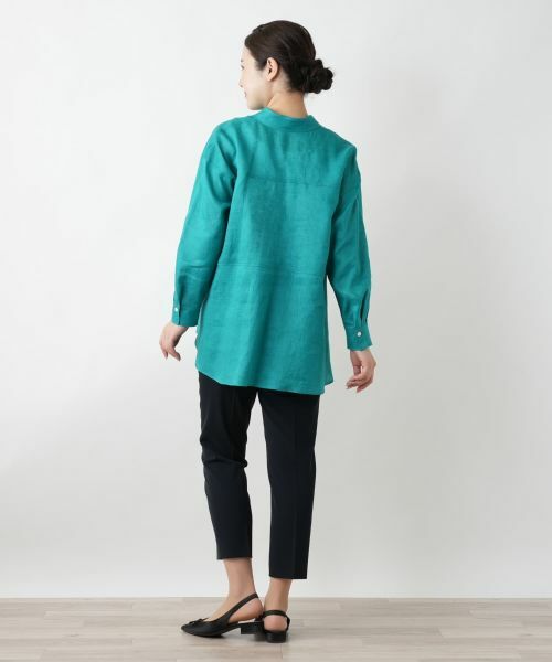 Leilian / レリアン シャツ・ブラウス | 麻ブラウス | 詳細3